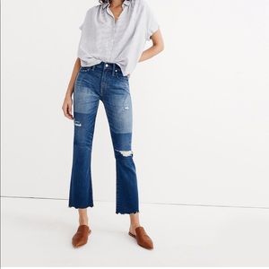 Madewell Cali Demi-Boot Jeans: Unpatched Edition